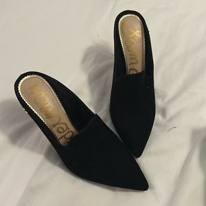 Sam Edelman, Harlee, Black Suede, Size 9, worn once